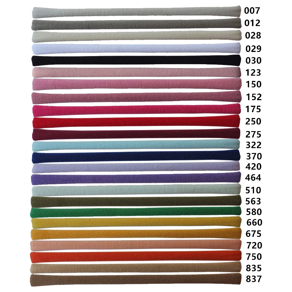 nylon headbands 24 colors