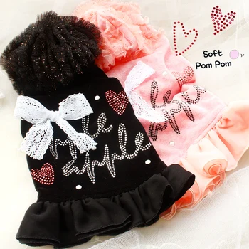 Free shipping high quality fabric and tailor adorable lace velvet princess sweet dog dress hoodies apparel pet coat clothing
Free shipping high quality fabric and tailor adorable lace velvet princess sweet dog dress hoodies apparel pet coat clothing