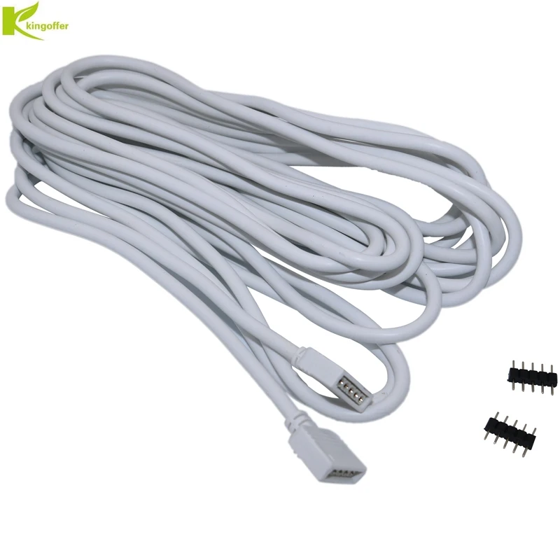 Kingoffer 5 Pin RGBW RGBWW LED Tape Extension Wire Female Cable Line 10M 5pin Connector For RGB RGBW LED Strip Light
Kingoffer 5 Pin RGBW RGBWW LED Tape Extension Wire Female Cable Line 10M 5pin Connector For RGB RGBW LED Strip Light