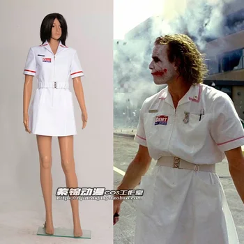 Batman Joker Cosplay Costume White Nurse Uniform Coat V2 DressHigh Quality Cute Fast Shipping
Batman Joker Cosplay Costume White Nurse Uniform Coat V2 DressHigh Quality Cute Fast Shipping