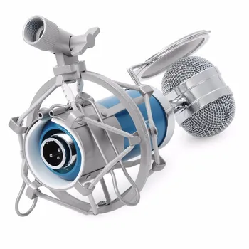 BM-8000Professional Sound Studio Recording Condenser Wired Microphone 3.5mm Plug Stand Holder Pop Filter for KTV Karaoke fashion
BM-8000Professional Sound Studio Recording Condenser Wired Microphone 3.5mm Plug Stand Holder Pop Filter for KTV Karaoke fashion