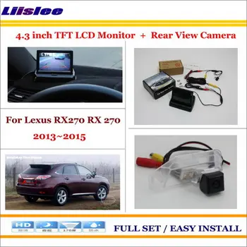 Liislee For Lexus RX270 RX 270 2013~2015 4.3" TFT LCD Monitor + Car Rearview Back Up Camera = 2 in 1 Car Parking System
Liislee For Lexus RX270 RX 270 2013~2015 4.3" TFT LCD Monitor + Car Rearview Back Up Camera = 2 in 1 Car Parking System