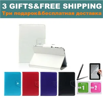 For Irbis TX77/TX73 7 inch Universal Tablet Magnetic PU Leather Cover Case 3 Gifts
For Irbis TX77/TX73 7 inch Universal Tablet Magnetic PU Leather Cover Case 3 Gifts