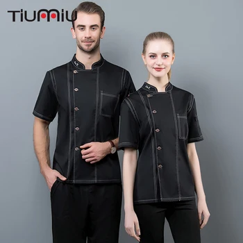 2019 High Quality Chef Uniform Profession Chef Jacket Kitchen Barbershop Food Service Waiter Waitress Hotel Summer Work Clothes
2019 High Quality Chef Uniform Profession Chef Jacket Kitchen Barbershop Food Service Waiter Waitress Hotel Summer Work Clothes