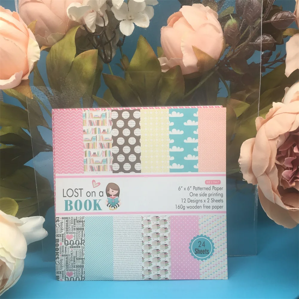 12pcs/Pack 6*6inch Lost on Book Patterned Paper Pack for Scrapbooking DIY Happy Planner Card Making Journal Project
12pcs/Pack 6*6inch Lost on Book Patterned Paper Pack for Scrapbooking DIY Happy Planner Card Making Journal Project
