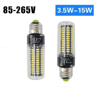 6pcs/lot 3.5W 5W 7W 9W 12W 15W super Bright E27 E14 led corn bulb light no flicker Aluminum heat dissipation corn lamp 110-240V
6pcs/lot 3.5W 5W 7W 9W 12W 15W super Bright E27 E14 led corn bulb light no flicker Aluminum heat dissipation corn lamp 110-240V