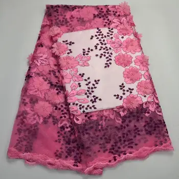 Best Selling Nigerian lace Fabrics African French 3D appliqu Tulle Fabric 2018 High Quality African Lace Fabric With Beads
Best Selling Nigerian lace Fabrics African French 3D appliqu Tulle Fabric 2018 High Quality African Lace Fabric With Beads