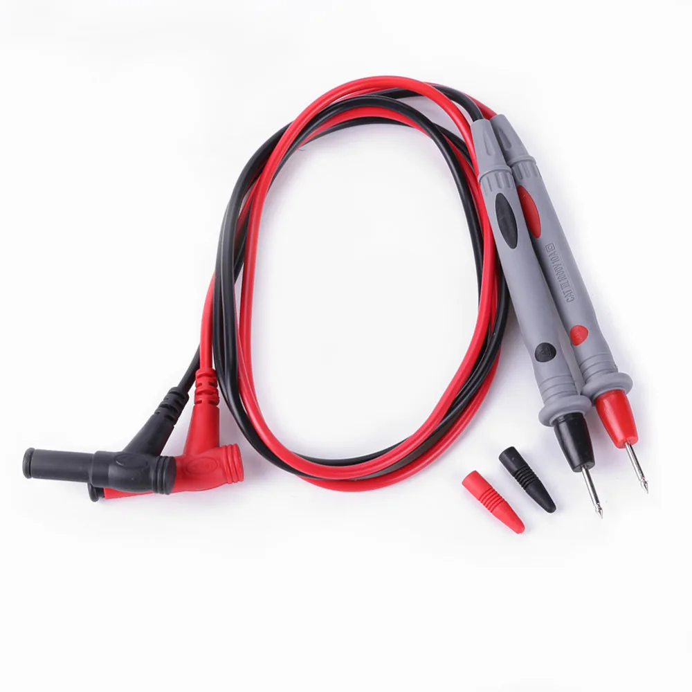 2pcs Universal Lead Probe Wire for Digital Multimeter 1000V 10A Ammeter Test Cord Practical Multi Meter Test Pen Cable 100cm
2pcs Universal Lead Probe Wire for Digital Multimeter 1000V 10A Ammeter Test Cord Practical Multi Meter Test Pen Cable 100cm
