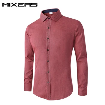 2018 Summer Casual Dress Shirt Men Cotton Plaid Shirt Men Long Sleeve Slim Fit Classic Dress Shirt Men Brand Camisas Clothes
2018 Summer Casual Dress Shirt Men Cotton Plaid Shirt Men Long Sleeve Slim Fit Classic Dress Shirt Men Brand Camisas Clothes