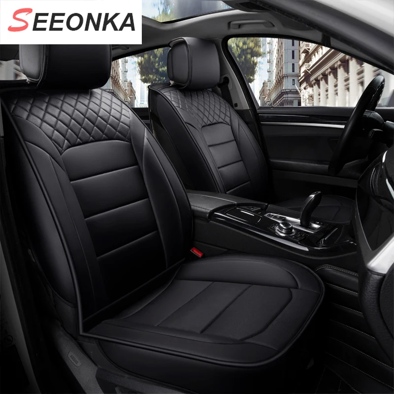1 PC Automobile Seat Cushion Car Seat Cover Universal Fit Seat Support PU Leather Front Single for Van Truck Suv seat protector 
1 PC Automobile Seat Cushion Car Seat Cover Universal Fit Seat Support PU Leather Front Single for Van Truck Suv seat protector