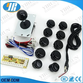 Zero Delay Pc Arcade Game Joystick Cabinet DIY Parts Kit for Mame Jamma & Fighting Games Support All Windows Systems
Zero Delay Pc Arcade Game Joystick Cabinet DIY Parts Kit for Mame Jamma & Fighting Games Support All Windows Systems