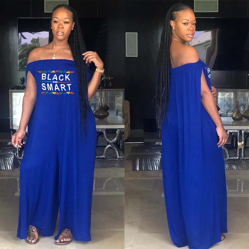 Loose Strapless Plus Size African Jumpsuit for Women Casual Off Shoulder Wide Leg Pants Romper for Girls Fashion Africa Clothing
Loose Strapless Plus Size African Jumpsuit for Women Casual Off Shoulder Wide Leg Pants Romper for Girls Fashion Africa Clothing