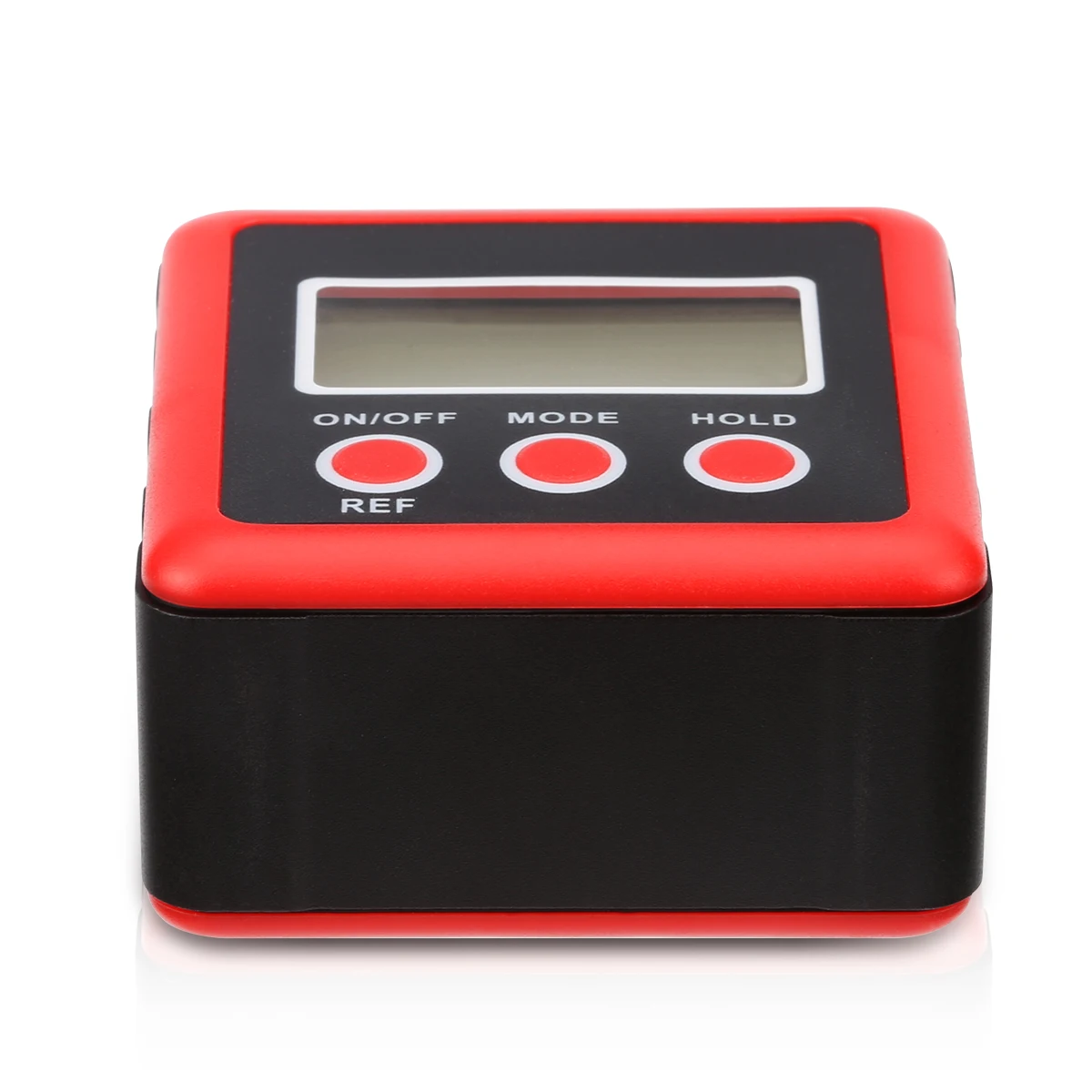 Red Precision Digital Protractor Inclinometer with Magnet Base Sadoun.com