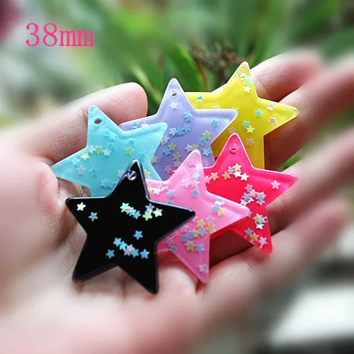 very cute flat back star glitter charms for woman necklace jewelry keychain pendant
very cute flat back star glitter charms for woman necklace jewelry keychain pendant