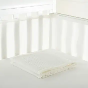 Newborn Toddler Baby Crib Breathable Mesh Baby Anti-Collision Bed Bumper Protector Detachable Snow White Crib Liner
Newborn Toddler Baby Crib Breathable Mesh Baby Anti-Collision Bed Bumper Protector Detachable Snow White Crib Liner