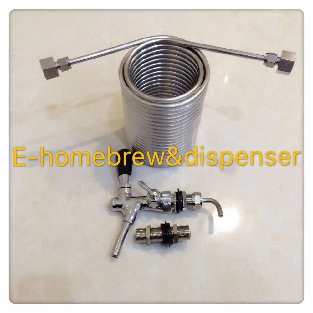 Beverage Cooling Set, Food Grade 304 Stainless Steel Cooling Coil, With Compensator Beer Tap
Beverage Cooling Set, Food Grade 304 Stainless Steel Cooling Coil, With Compensator Beer Tap