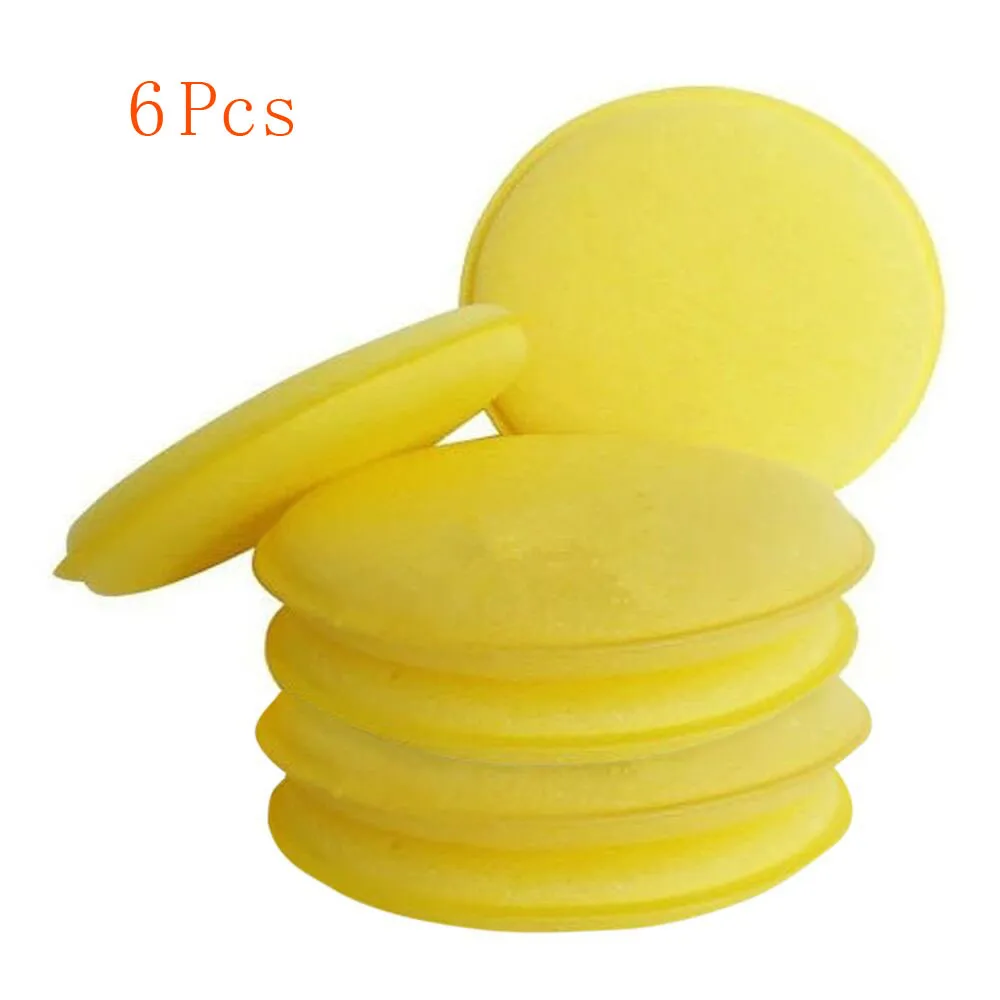 6 pcs Car Waxing Polish Sponges Applicator Cleaning Sponge Foam wash Use For Wax Your Vehicle Detailing Pads #YL5
6 pcs Car Waxing Polish Sponges Applicator Cleaning Sponge Foam wash Use For Wax Your Vehicle Detailing Pads #YL5