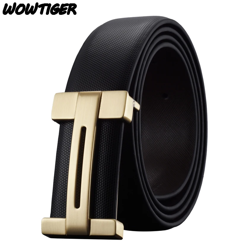 WOWTIGER Men's belt luxury Genuine leather Famous brand Smooth buckle belt length can be adjusted fashion belts for men
WOWTIGER Men's belt luxury Genuine leather Famous brand Smooth buckle belt length can be adjusted fashion belts for men