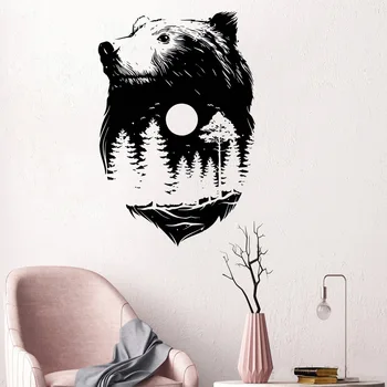 Forest Bear Nature Spirit Wall Sticker Indian Culture Style Room Decoration Fashion Poster Mural Modern Home Decor Decals W142
Forest Bear Nature Spirit Wall Sticker Indian Culture Style Room Decoration Fashion Poster Mural Modern Home Decor Decals W142