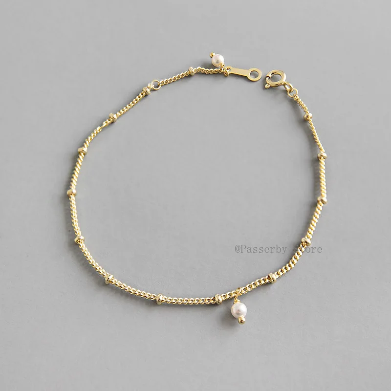 Passerby Store S925 Pure Silver Bracelets Gold Color Pearl Bracelets Bangles for Women 925 Sliver Jewelry 1 Piece
Passerby Store S925 Pure Silver Bracelets Gold Color Pearl Bracelets Bangles for Women 925 Sliver Jewelry 1 Piece