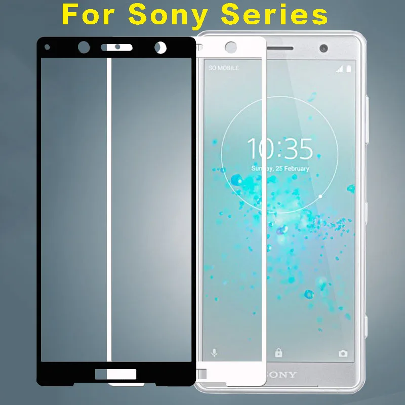 For Sony Xperia Xz2 Compact Glass Xa2 Ultra Xc X Tempered Glas Screen Protector Protective Film Protect | Мобильные телефоны и