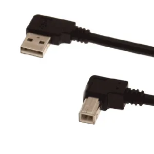 CYDZ Left Angled USB 2.0 A Male to B Male Right Angled 90 Degree Printer Cable 100cm
CYDZ Left Angled USB 2.0 A Male to B Male Right Angled 90 Degree Printer Cable 100cm
