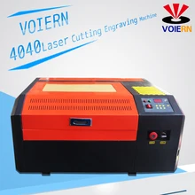 Free shipping to Moscow WR4040 50W Co2 4040 font b laser b font engraving machine cutter