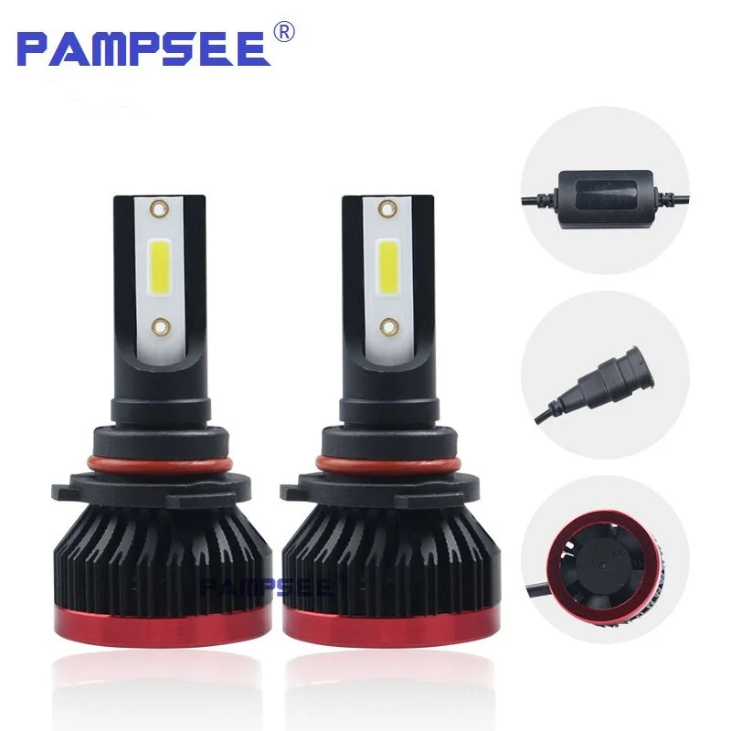 PAMPSEE 9005 Single Beam DOB Car LED Headlight Bulbs 72W 10000LM 6000K HB3 Led Bulb HeadlightAuto Headlamp Led Light Bulb 12v
PAMPSEE 9005 Single Beam DOB Car LED Headlight Bulbs 72W 10000LM 6000K HB3 Led Bulb HeadlightAuto Headlamp Led Light Bulb 12v