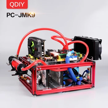 QDIY PC-JMK9 New Personalized ATX Opening Aluminum Alloy Block Water Cooled Platform Game Player PC Case
QDIY PC-JMK9 New Personalized ATX Opening Aluminum Alloy Block Water Cooled Platform Game Player PC Case