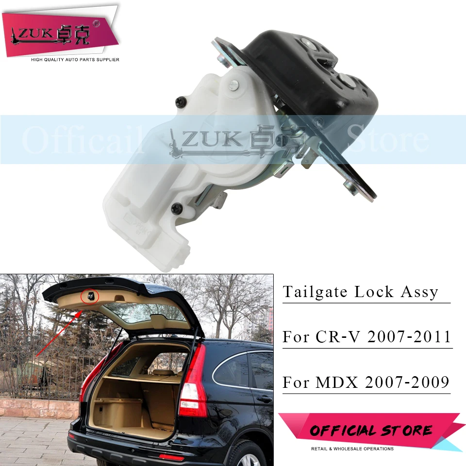 ZUK Tail Gate Tail Door Rear Trunk Lid Lock Assy Latch For HONDA CRV 2007 2008 2009 2010 2011 RE1 RE2 RE4 MDX OEM:74800-SMG-G01
ZUK Tail Gate Tail Door Rear Trunk Lid Lock Assy Latch For HONDA CRV 2007 2008 2009 2010 2011 RE1 RE2 RE4 MDX OEM:74800-SMG-G01