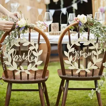personalize olive wreath wedding Newly Married couples Mr&MRS Chair Signs, custom wedding bride and groom wooden chair signs
personalize olive wreath wedding Newly Married couples Mr&MRS Chair Signs, custom wedding bride and groom wooden chair signs
