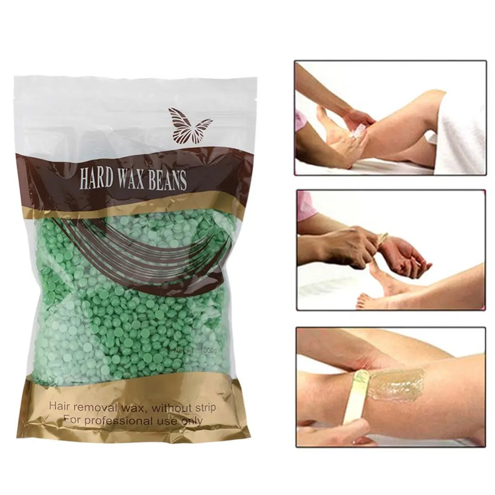 New 100g/bag Depilatory Hard Wax Beans Pellet Waxing Bikini Leg Arm Armpit Hair Removal Beans
New 100g/bag Depilatory Hard Wax Beans Pellet Waxing Bikini Leg Arm Armpit Hair Removal Beans