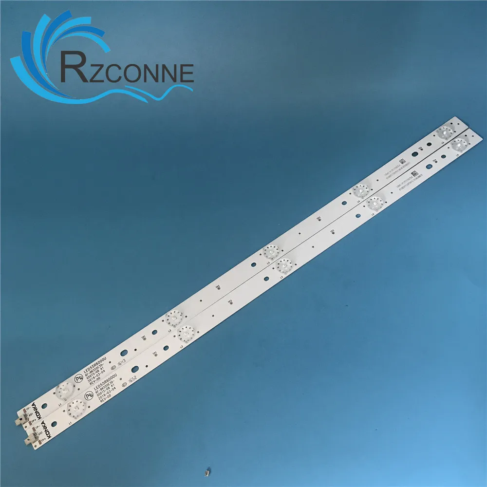 530mm LED backlight strip 5 lamp for Konka 55 inch TV LED55R6000U RF-BK550E30-0501S-08 3v
530mm LED backlight strip 5 lamp for Konka 55 inch TV LED55R6000U RF-BK550E30-0501S-08 3v