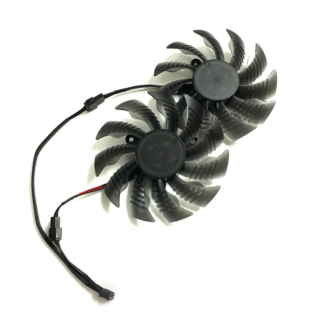 2pcs/set R9 380 GPU Cooler Graphics Card Fans For REDEON GIGABYTE GV-R938G1 GV-R938WF2-4GD GV-R938XG1 GAMING-4GD Card Cooling
2pcs/set R9 380 GPU Cooler Graphics Card Fans For REDEON GIGABYTE GV-R938G1 GV-R938WF2-4GD GV-R938XG1 GAMING-4GD Card Cooling