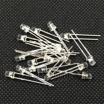50pcsF3 Round head 3mm white hair yellow yellow Huangguang lamp yellow light-emitting diode LED highlight
50pcsF3 Round head 3mm white hair yellow yellow Huangguang lamp yellow light-emitting diode LED highlight