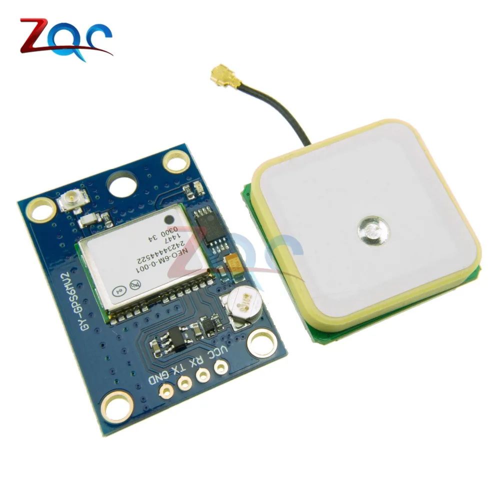 3V-5V Ublox NEO-6M GPS Module GY-GPS6MV2 NEO6MV2 Buit-in EEPROM APM2.5 Antenna RS232 TTL Board for Arduino Flight Control
3V-5V Ublox NEO-6M GPS Module GY-GPS6MV2 NEO6MV2 Buit-in EEPROM APM2.5 Antenna RS232 TTL Board for Arduino Flight Control