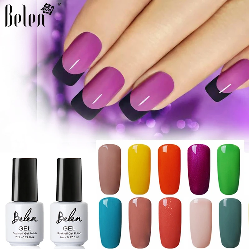 Belen 7ml Gel Polish Varnish UV LED Top Color Series UV Gel Base Top Coat UV Lamp Nail Art Design Hot Sale Nail Gel Lacquer
Belen 7ml Gel Polish Varnish UV LED Top Color Series UV Gel Base Top Coat UV Lamp Nail Art Design Hot Sale Nail Gel Lacquer