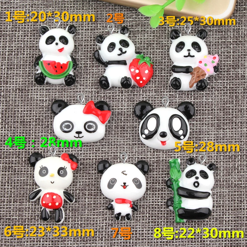 10pcs DIY resin animal Panda charms China flatback kawaii cabochon fridge sticker resin craft jewelry making ornament findins
10pcs DIY resin animal Panda charms China flatback kawaii cabochon fridge sticker resin craft jewelry making ornament findins
