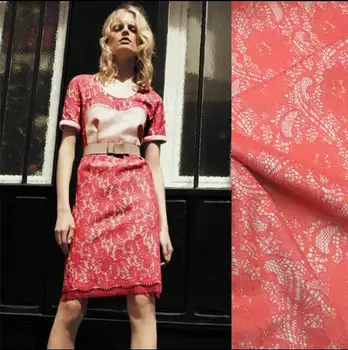 Heavy Composite Cotton Lace Embroidery Orange Powder Knitted fabric patch wedding diy textiles tweed fabric telas por metro A536
Heavy Composite Cotton Lace Embroidery Orange Powder Knitted fabric patch wedding diy textiles tweed fabric telas por metro A536