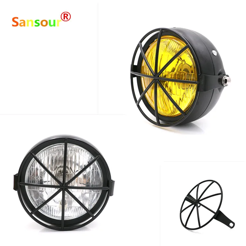 Motorcycle Headlight With Cover Grill Side Mount Headlight Cafe Racer Bobber Old School Fits Most Motorcycles
Motorcycle Headlight With Cover Grill Side Mount Headlight Cafe Racer Bobber Old School Fits Most Motorcycles