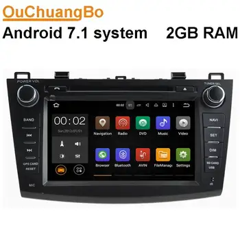 Ouchuangbo car audio dvd gps radio for Mazda 3 2010 2011 support 3G wifi BT 2G RAM AUX android 7.1 OS 2GB RAM
Ouchuangbo car audio dvd gps radio for Mazda 3 2010 2011 support 3G wifi BT 2G RAM AUX android 7.1 OS 2GB RAM