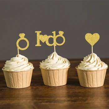 Gold or Silver Glitter I DO Wedding Cupcake Toppers Bridal Shower Party Picks Engagement Party Favors Cake Decoration Supplies
Gold or Silver Glitter I DO Wedding Cupcake Toppers Bridal Shower Party Picks Engagement Party Favors Cake Decoration Supplies