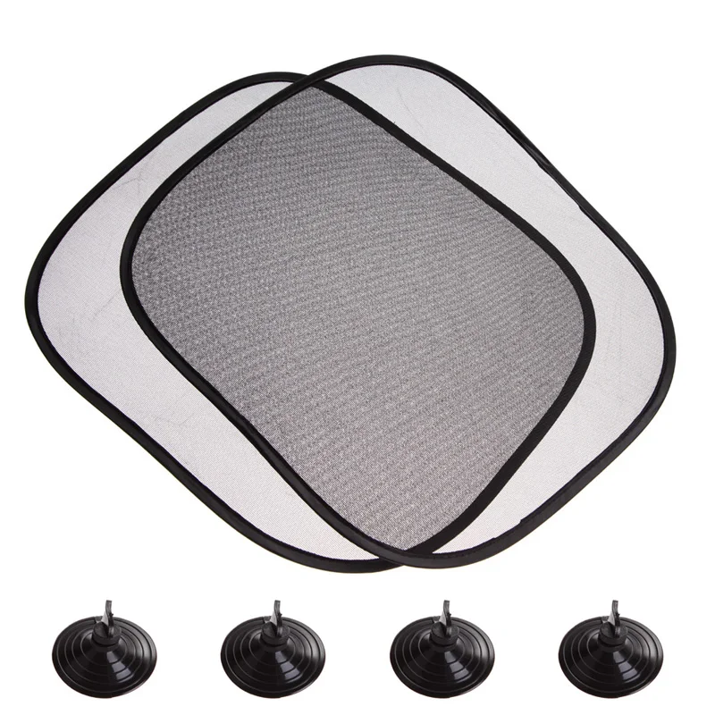 2pcs/Lot Black Car Sun Shade Side Rear Window Sunshade Cover Visor Shield Screen Solar Protection Shade car-covers 44*36cm
2pcs/Lot Black Car Sun Shade Side Rear Window Sunshade Cover Visor Shield Screen Solar Protection Shade car-covers 44*36cm