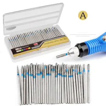 30PCs/Set Pro Stainless Steel Diamond Nail Art Sanding Drill Bits Durable Nail File Burr Milling Cutter Manicure Tools Beauty
30PCs/Set Pro Stainless Steel Diamond Nail Art Sanding Drill Bits Durable Nail File Burr Milling Cutter Manicure Tools Beauty