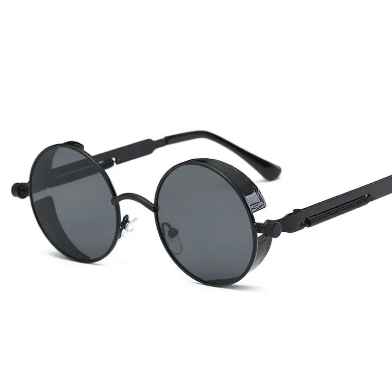 Steampunk Style Round Vintage Polarized Sunglasses Retro Eyewear UV400 Protection Metel Frame
Steampunk Style Round Vintage Polarized Sunglasses Retro Eyewear UV400 Protection Metel Frame