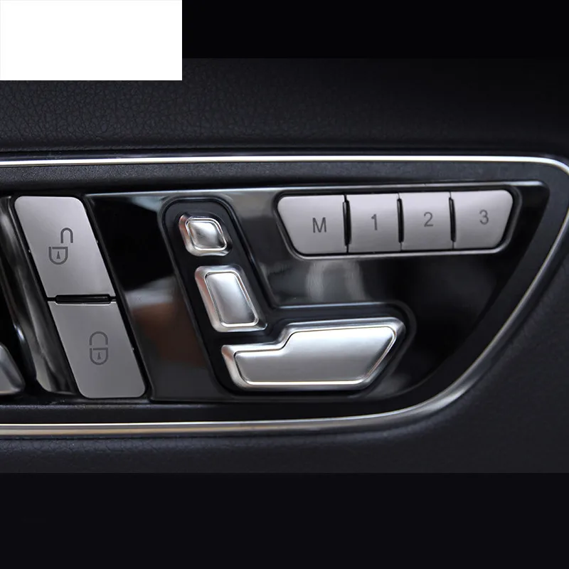 Car Door Seats Memory Adjusting Push Button Trim Cover sticker for Mercedes Benz CLA/GLA/GLK/GLE/CLS/GL/ML/A/B/E
Car Door Seats Memory Adjusting Push Button Trim Cover sticker for Mercedes Benz CLA/GLA/GLK/GLE/CLS/GL/ML/A/B/E