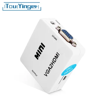 Mini VGA to HDMI Converter Video Audio VGA2HDMI HDMI2VGA AV2HDMI HDMI2AV 1080P Adapter Connector for PC Laptop to HDTV
Mini VGA to HDMI Converter Video Audio VGA2HDMI HDMI2VGA AV2HDMI HDMI2AV 1080P Adapter Connector for PC Laptop to HDTV
