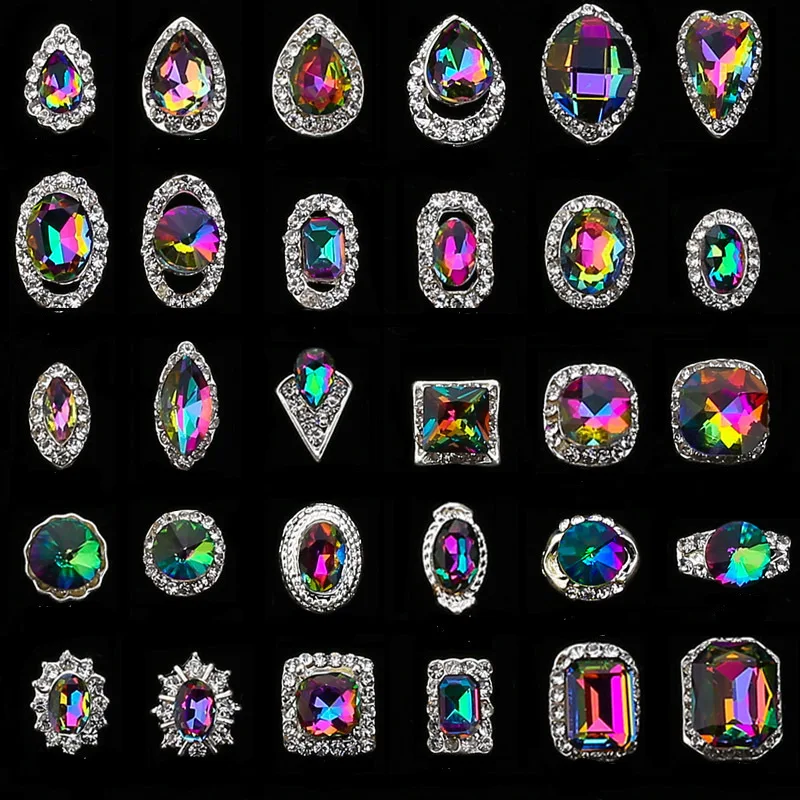Moglad 5pcs/lot New Big Diamond AB Rhinestone Alloy Nail Art Decorations Glitter Charm 3D Nail Jewelry DIY Manicure Supplies
Moglad 5pcs/lot New Big Diamond AB Rhinestone Alloy Nail Art Decorations Glitter Charm 3D Nail Jewelry DIY Manicure Supplies