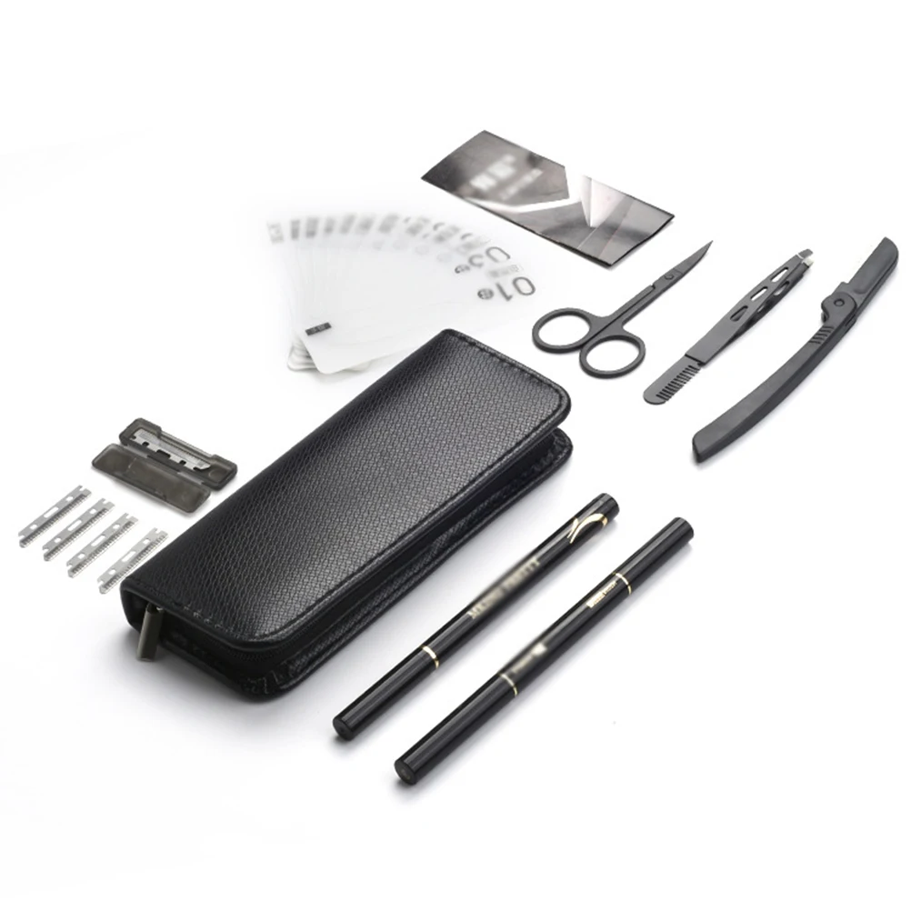 7PCS Eyebrow Trimming Tool Practical Portable Stainless Steel Durable Eyebrow Trimming Set Eyebrow Grooming Kit for Women Girls
7PCS Eyebrow Trimming Tool Practical Portable Stainless Steel Durable Eyebrow Trimming Set Eyebrow Grooming Kit for Women Girls