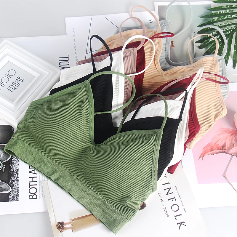MISTHIN Tube Top Cropped Ladies Strapless Tops Ladies Inner Underwear Sexy Solid 7 Colors Cotton Female Underwear B0076
MISTHIN Tube Top Cropped Ladies Strapless Tops Ladies Inner Underwear Sexy Solid 7 Colors Cotton Female Underwear B0076